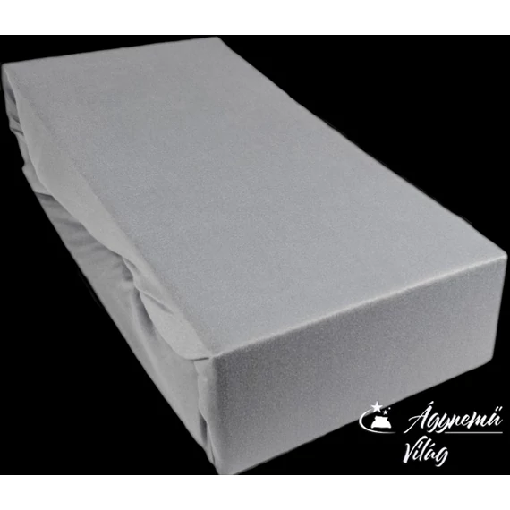 Jersey Gumis Lepedő 180x200cm, Szürke