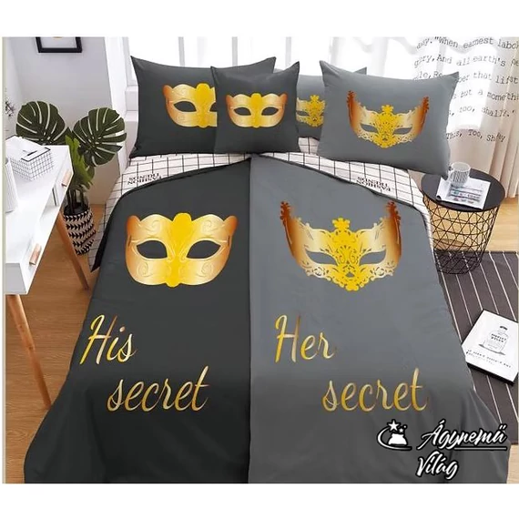 7 Részes Ágyneműhuzat Garnitúra, Mr & Mrs